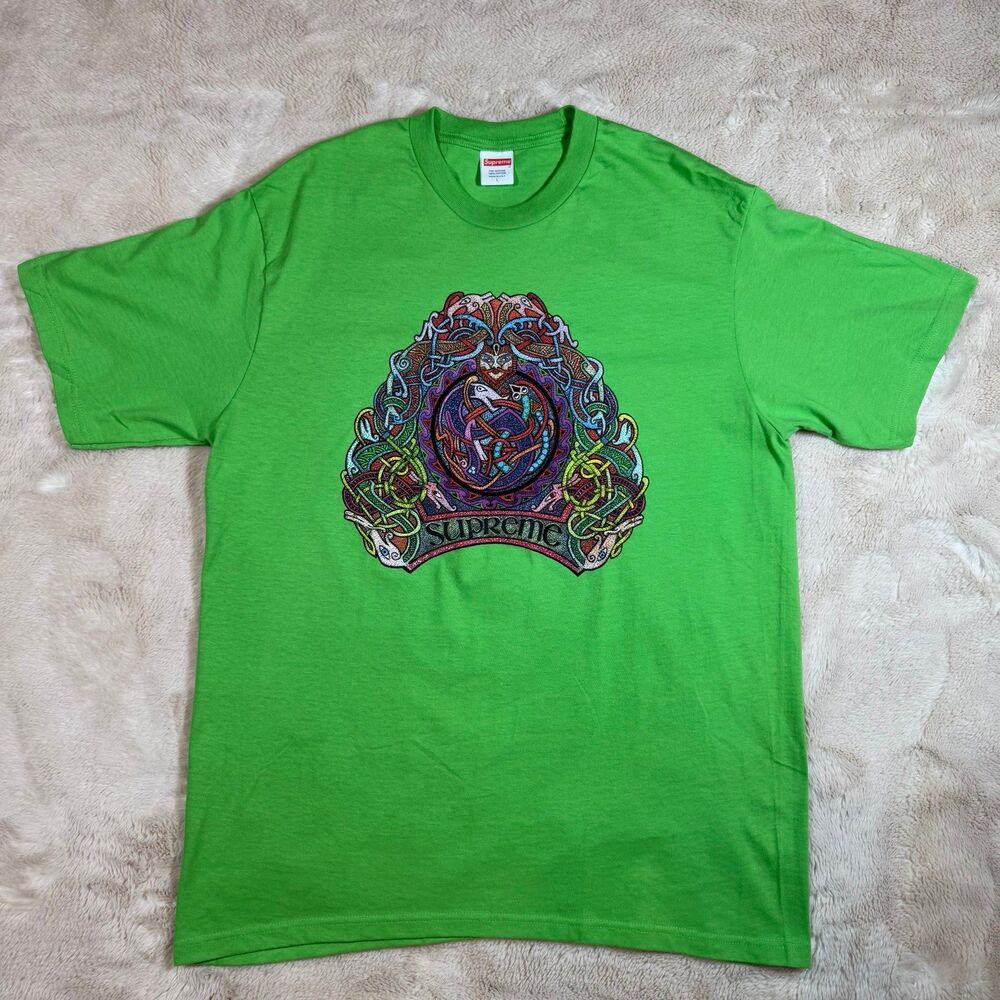 Supreme Green Knot Tee Size Large (SS19)